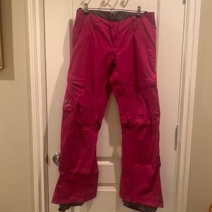 AK Burton Gortex Snowboard Ski Pants Barbie Pink Size S